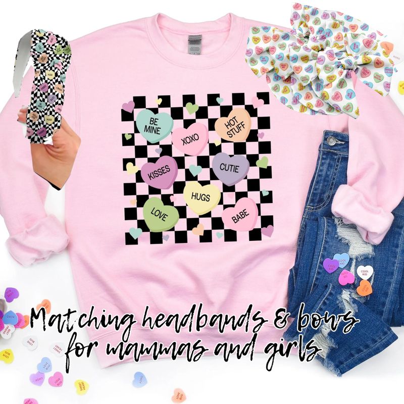 VALENTINE CHECKS PASTEL