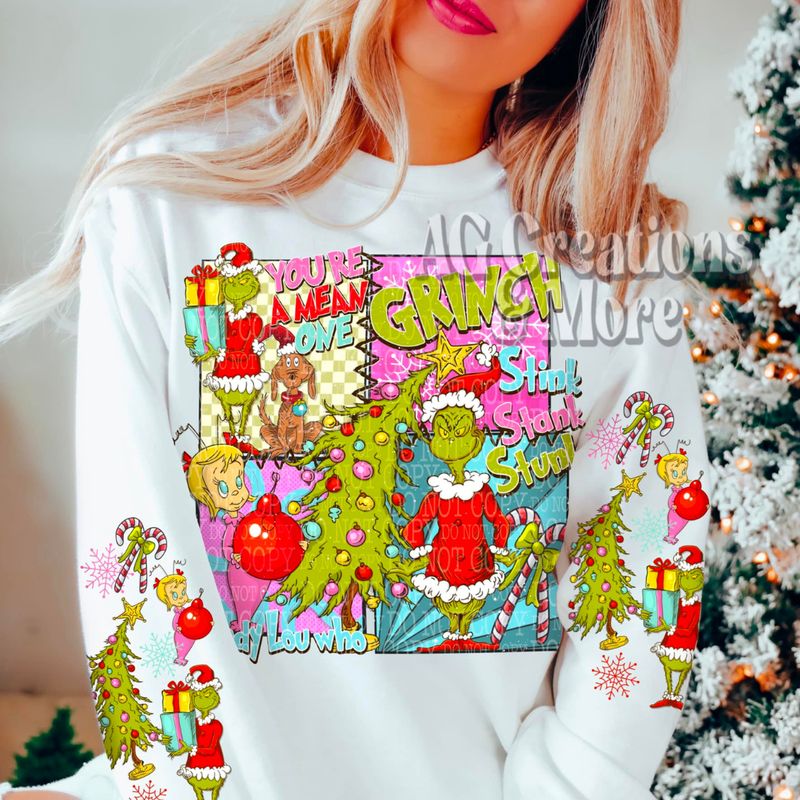 Mean Green with sleeves