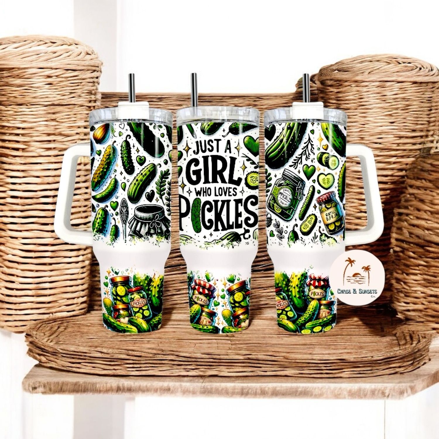 40oz Pickle Tumbler