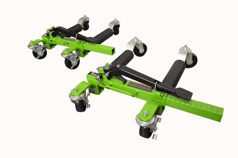 EZ-Mover Vehicle Positioning Jacks in Green