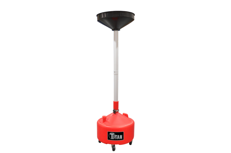 Titan 8 Gallon Adjustable Waste Oil Drain

