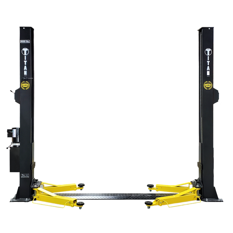 Titan Master Series HD2P-9KMSF 9,000lb Floorplate 2-Post Lift