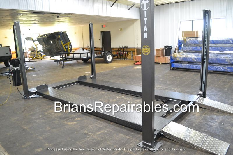 Titan Master Series SDPL-8KMS 4-Post Lift 
