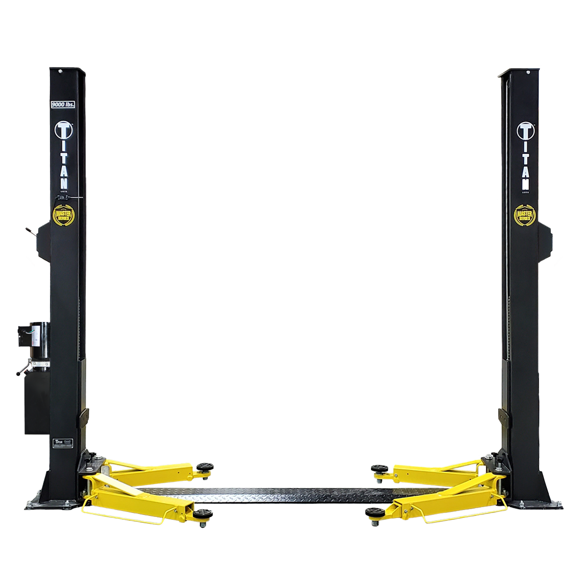 Titan Master Series HD2P-9KMSF 9,000lb Floorplate 2-Post Lift