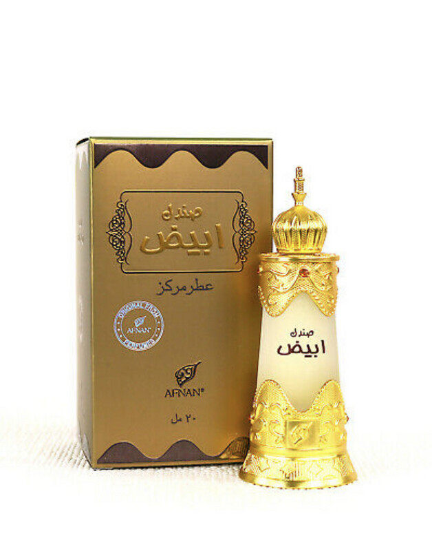 Sandal Abiyad 20ml Perfume Oil by my perfumes for Unisex oil with Sandalwood, Rose, Musk fragrance صندل أبيض عطر مركز