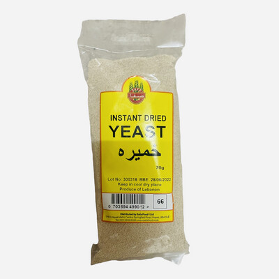 Instant Dried Yeast 70G خميرة