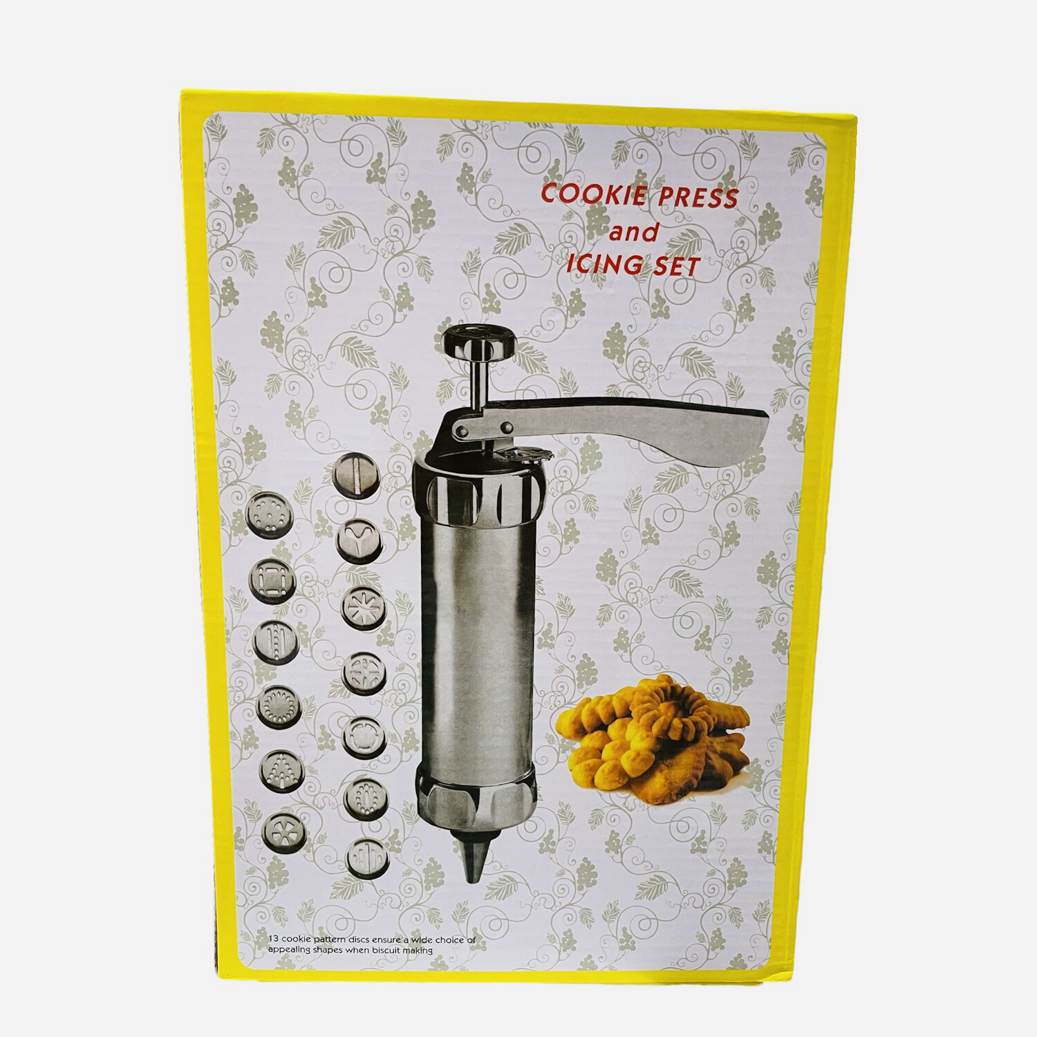  Cookie &amp; Icing Press Gun كعك | اله بسكويت العجينة