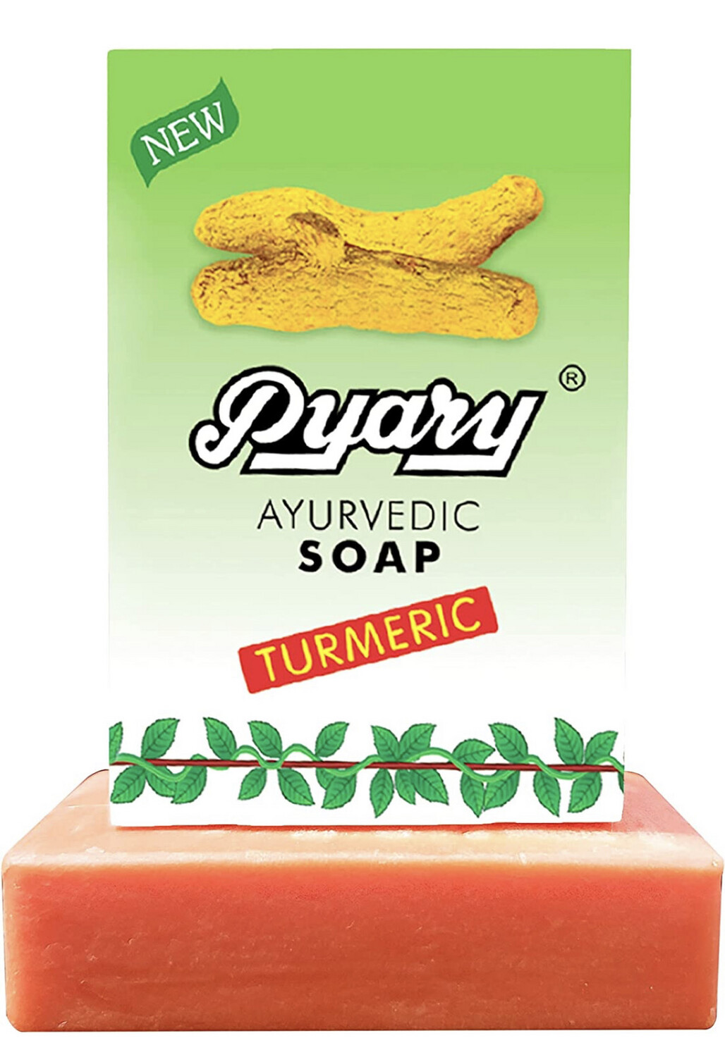 Pyary Ayurvedic Turmeric Soap صابون بياري كركم