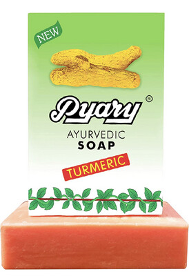 Pyary Ayurvedic Turmeric Soap صابون بياري كركم