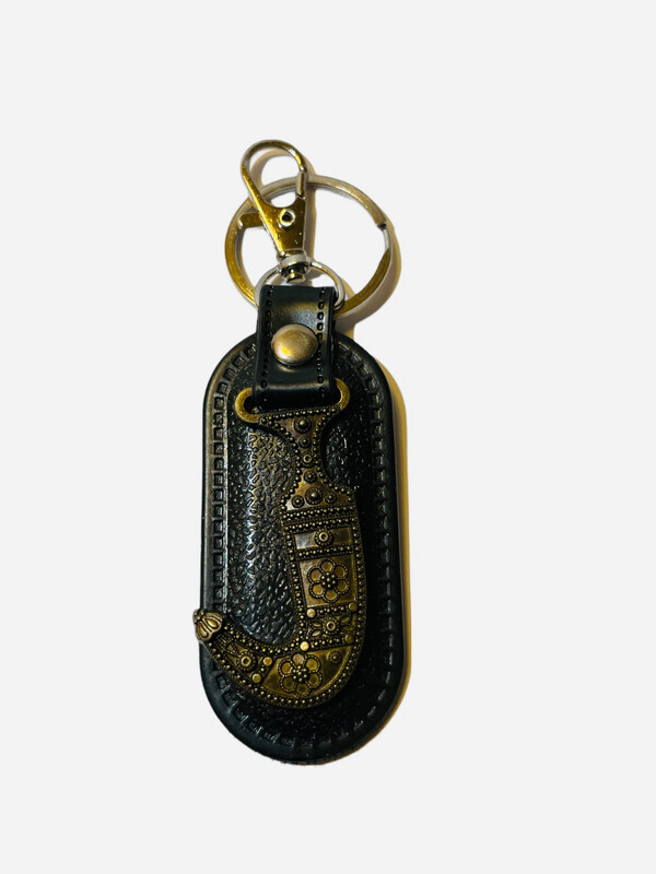 Jambyia Key Ring Leather مداليا جنبية 