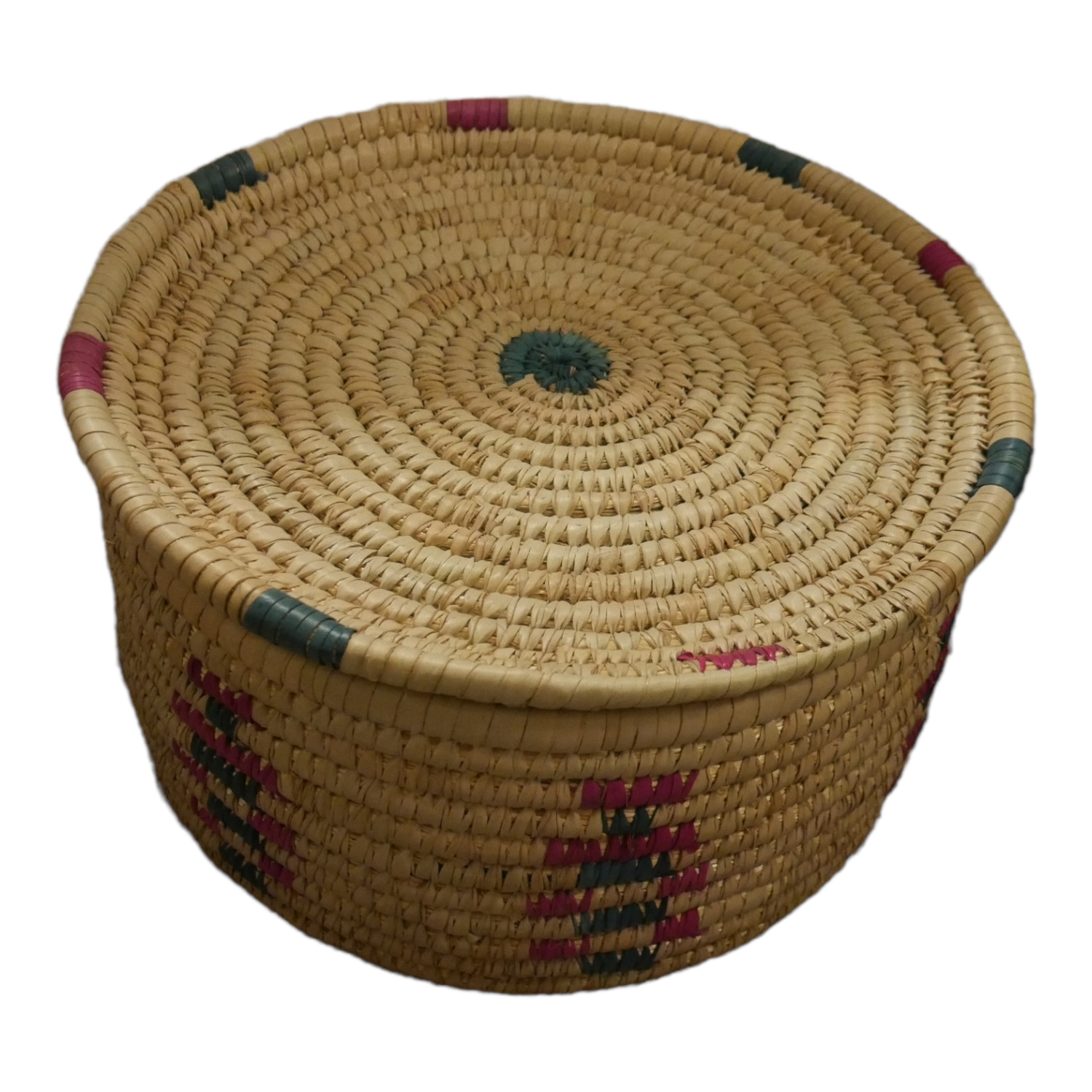 Flat Top Woven Basket