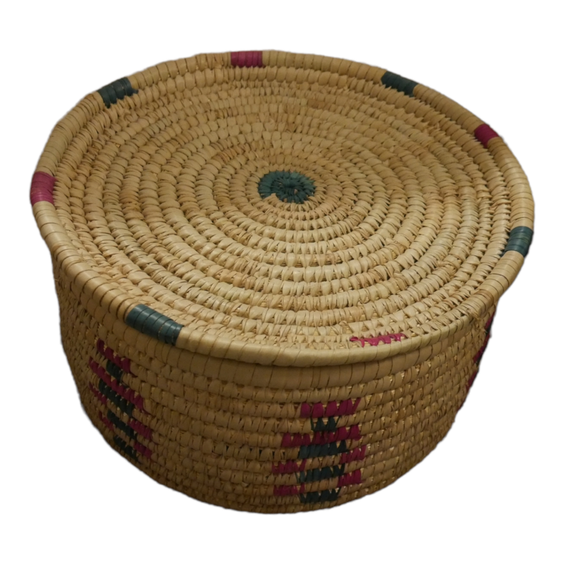 Flat Top Woven Basket