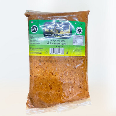 Alsafa &amp; AlMarwa Dates. 1KG Dates Paste معجون التمر