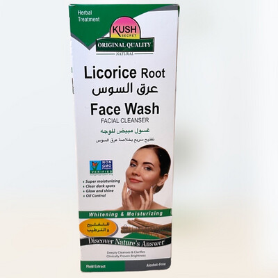 Licorice Root Face Wash facial cleanser عرق السوس غسل للوجه