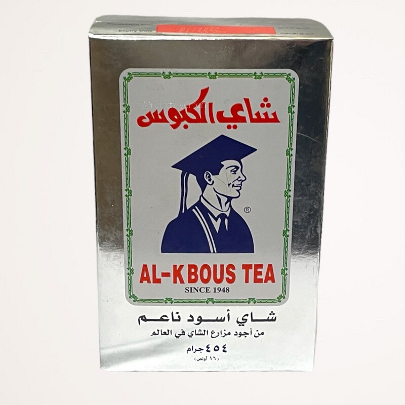 Al-Kbous Tea Fine Black Tea 454g شاي الكابوس شاي أسود ناعم 