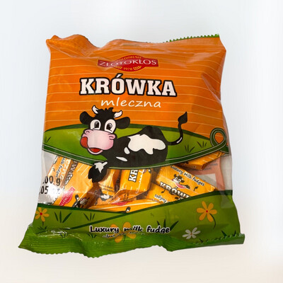 ZŁOTOKŁOS Krówka mleczna Cream Fudge 200G حلاوة بقرة