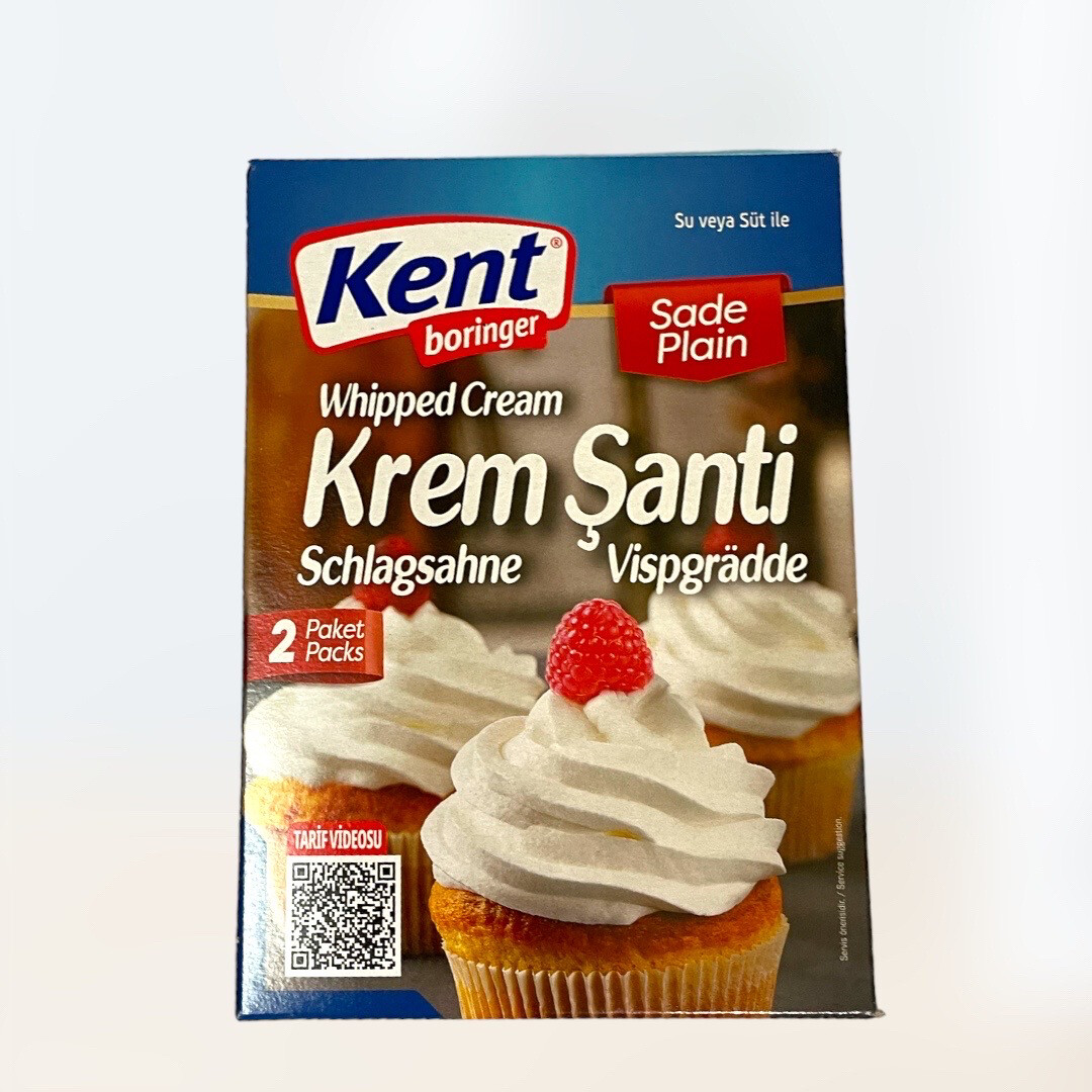 Kent boringer Krem Santi Whipped Cream Plain 150g كريم شانتي