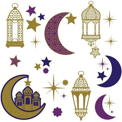 Eid Window Decorations - 43cm