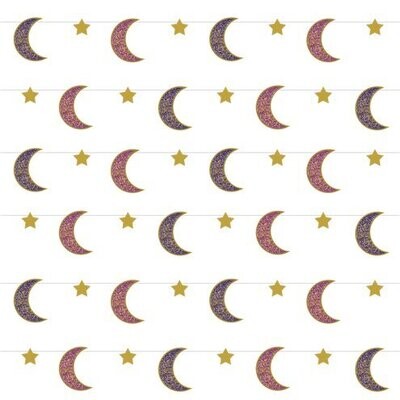 Opulent Eid String Decoration - 2.13m (6pk)