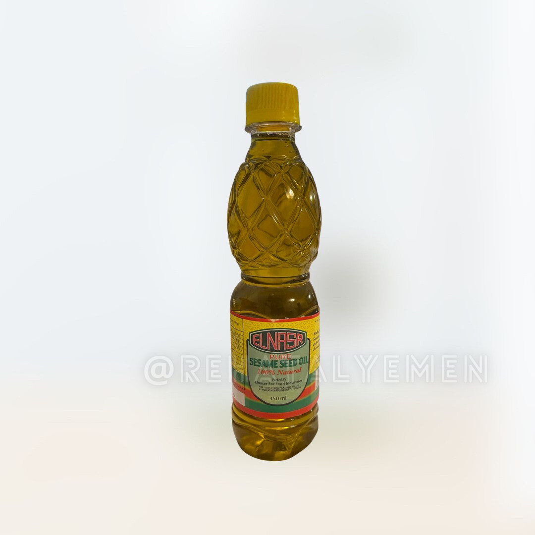 El-Nasr Sudani Sesame Oil 450ml زيت سمسم سوداني