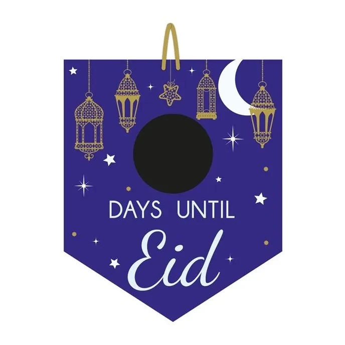 Opulent Eid Chalkboard Sign - 38cm