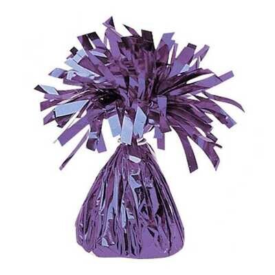 Purple Foil Balloon Weight - 170g