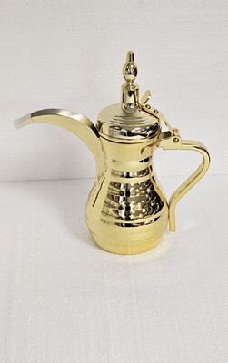 Dallah Arabic coffee gold 32Oz دلة قهوة عربية ذهبي 