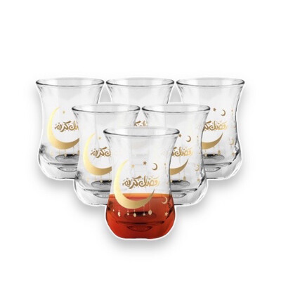 Ramadan Cup Tea set 6 Pcs 