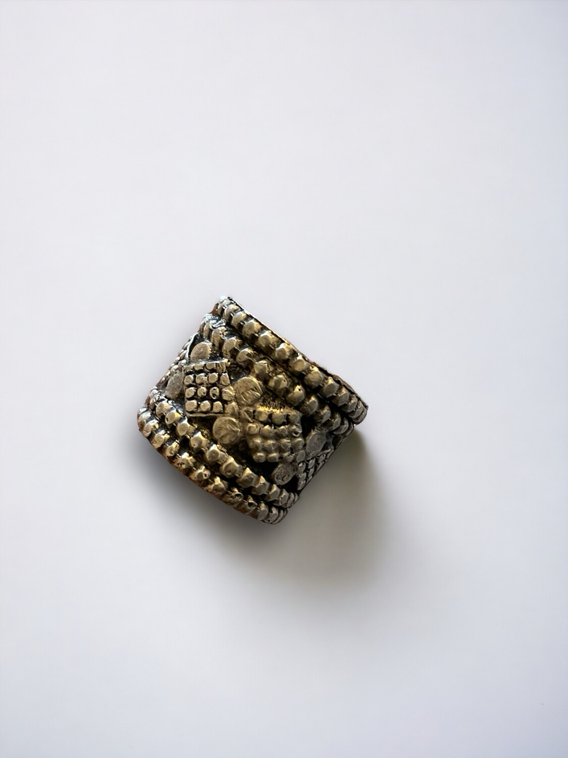 Vintage Adjustable Silver Ring 