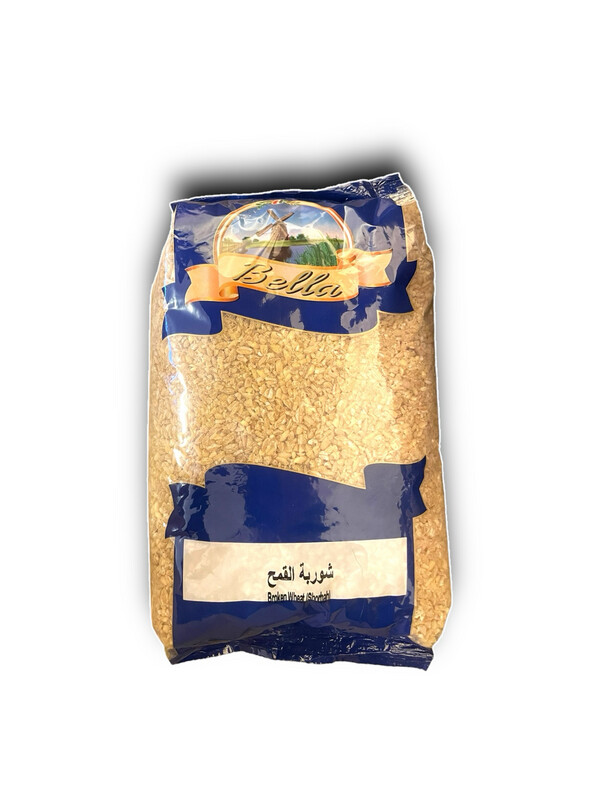 Bella Scraped Broken Wheat Shurba 1kg شربة قمح 