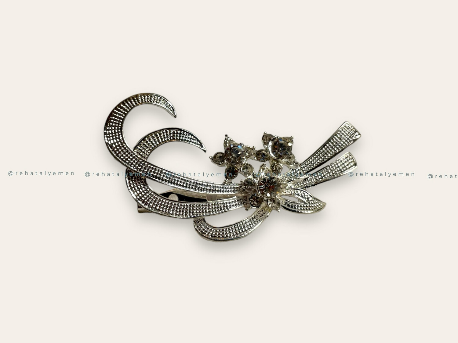 Flower Broosh Silver 