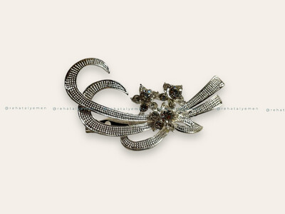 Flower Broosh Silver 