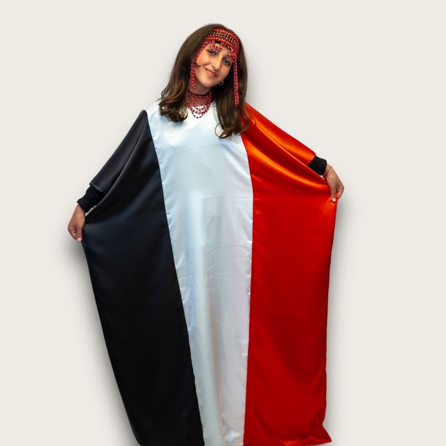 Yemeni Pride Tricolour Dress