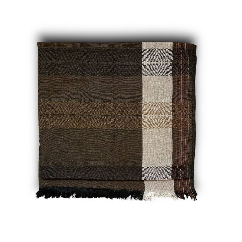 Baidhani Geometric Izaar - Deep Earth Edition