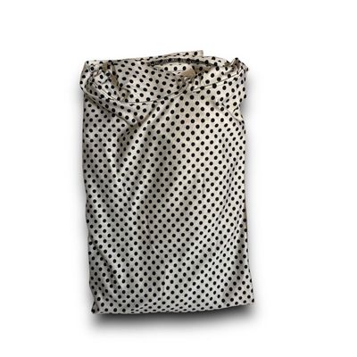 White Polka Dot Dress - PD 17 - فستان منقط أبيض