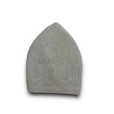 Men’s Classic Prayer Cap | Affordable Islamic Kufi طاقية أبيض