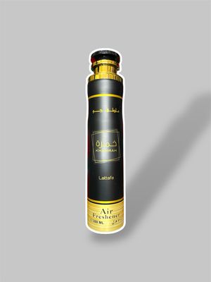 Khamrah Air Freshener, room spray 300ml Lattafa ملطف جو بخاخ خمرة