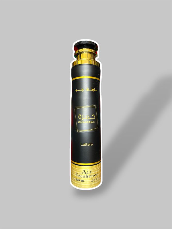 Khamrah Air Freshener, room spray 300ml Lattafa ملطف جو بخاخ خمرة