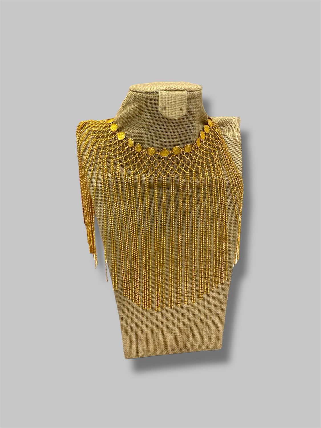 Gold necklace قلاده ذهبيه