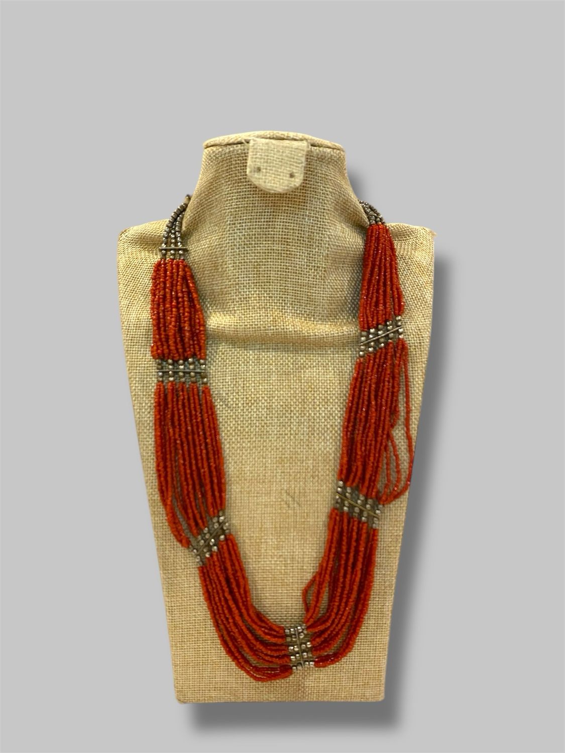 Orange necklace 