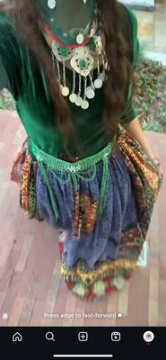 Green necklace 