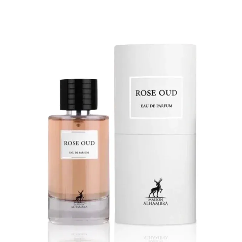 Rose Oud Perfume 100ml Eau de Parfum by Maison Alhambra