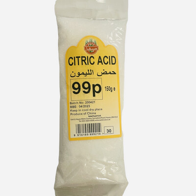 Citric Acid 150g - حمض الليمون