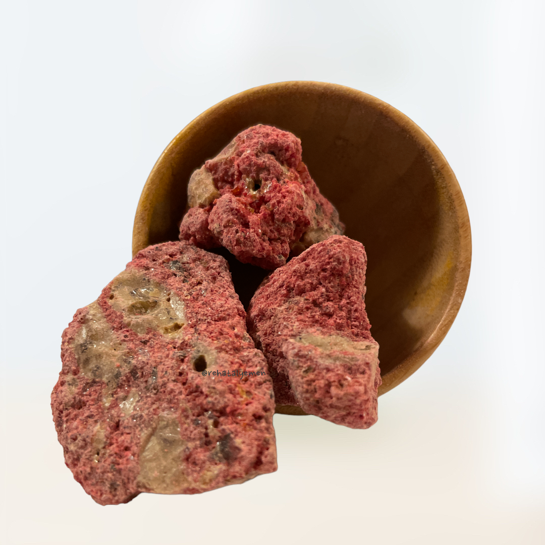 Bukhoor Al Ghawi (Benzoin) Black 100G -بخور الجاوي (أسود), Benzoin بخور الجاوي: Red