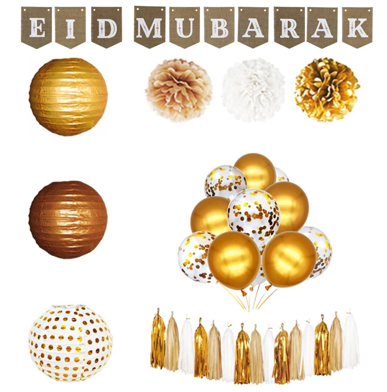 Eid decorations (for 22 people)