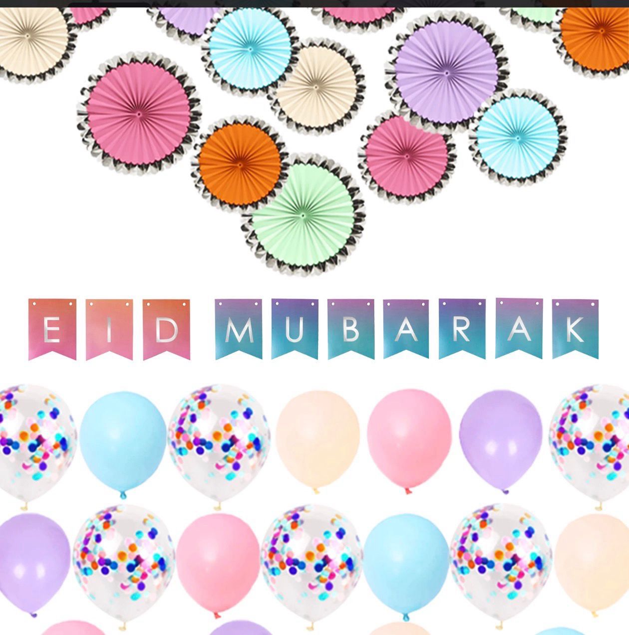 Eid decorations (for 22 people)
