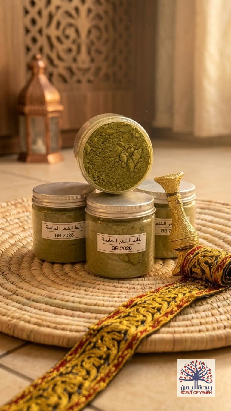 Green Shikakai Powder (acacia concinna) مشاط الشعر الأخضر