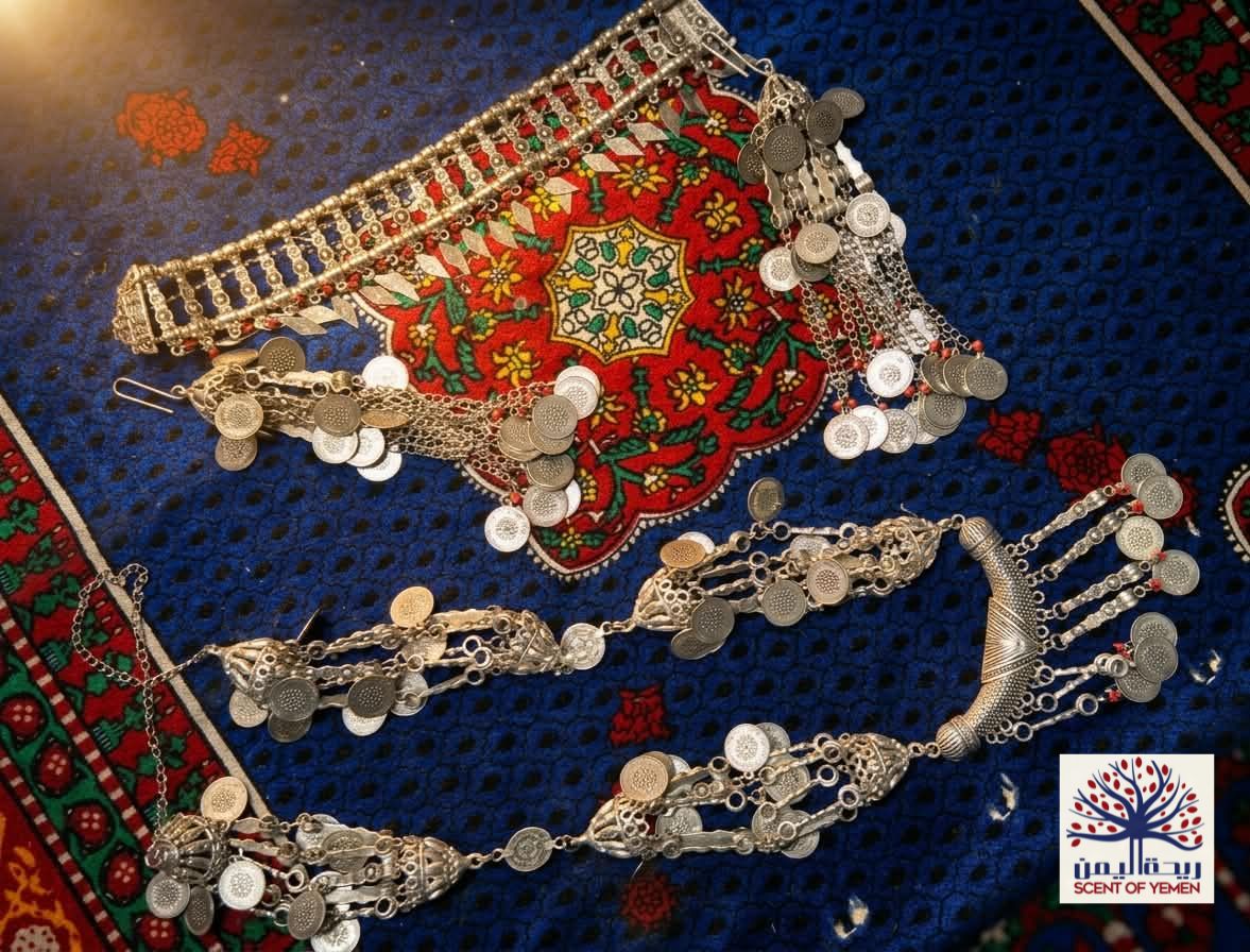 Silver Set 2- Long Necklace, Earrings, Bracelet - طقم ملبس ب   الفضة ,سلسلة عنق ,سلسلة يد، حلق