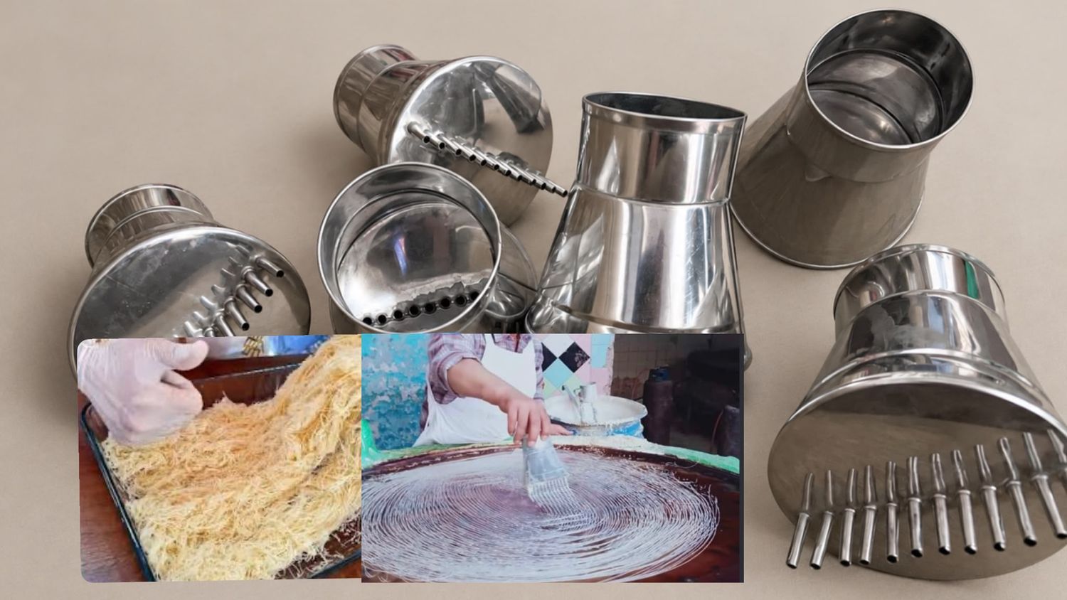 Pouring Kunafa Tool  مسكب الكنافه