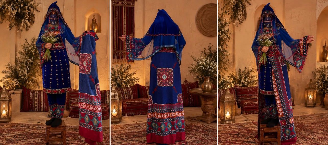 Sitara Traditional Dress - فستان ستاره
